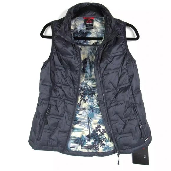 NWT Gerry Peak Sweater Down Feather Vest - Picture 4 of 7